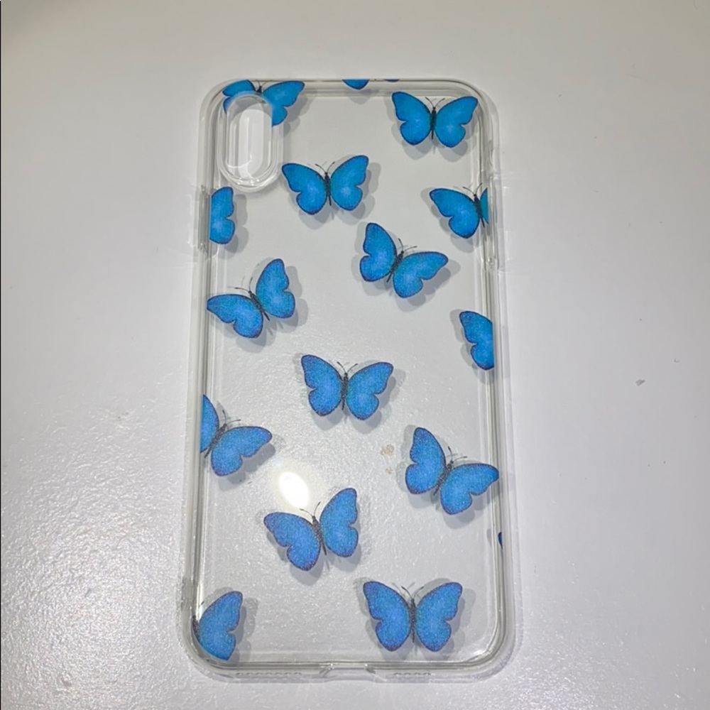 Clear rubber iphone XS Max case